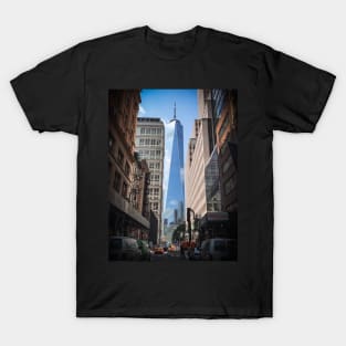 Fulton Street, Manhattan, New York City T-Shirt